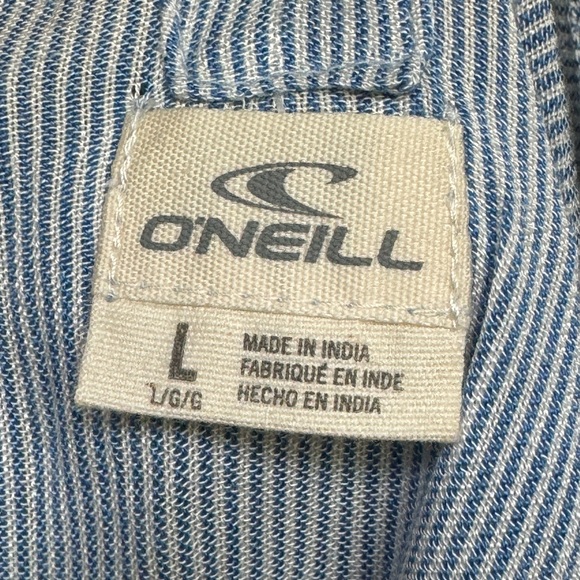 High neck striped Flowy tank top - Picture 7 of 8